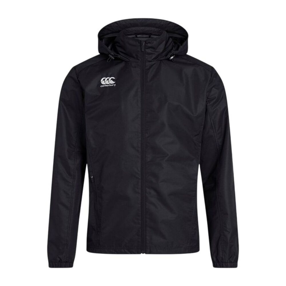 Canterbury Mens Rain Vaposhield Full Zip Jacket / Black